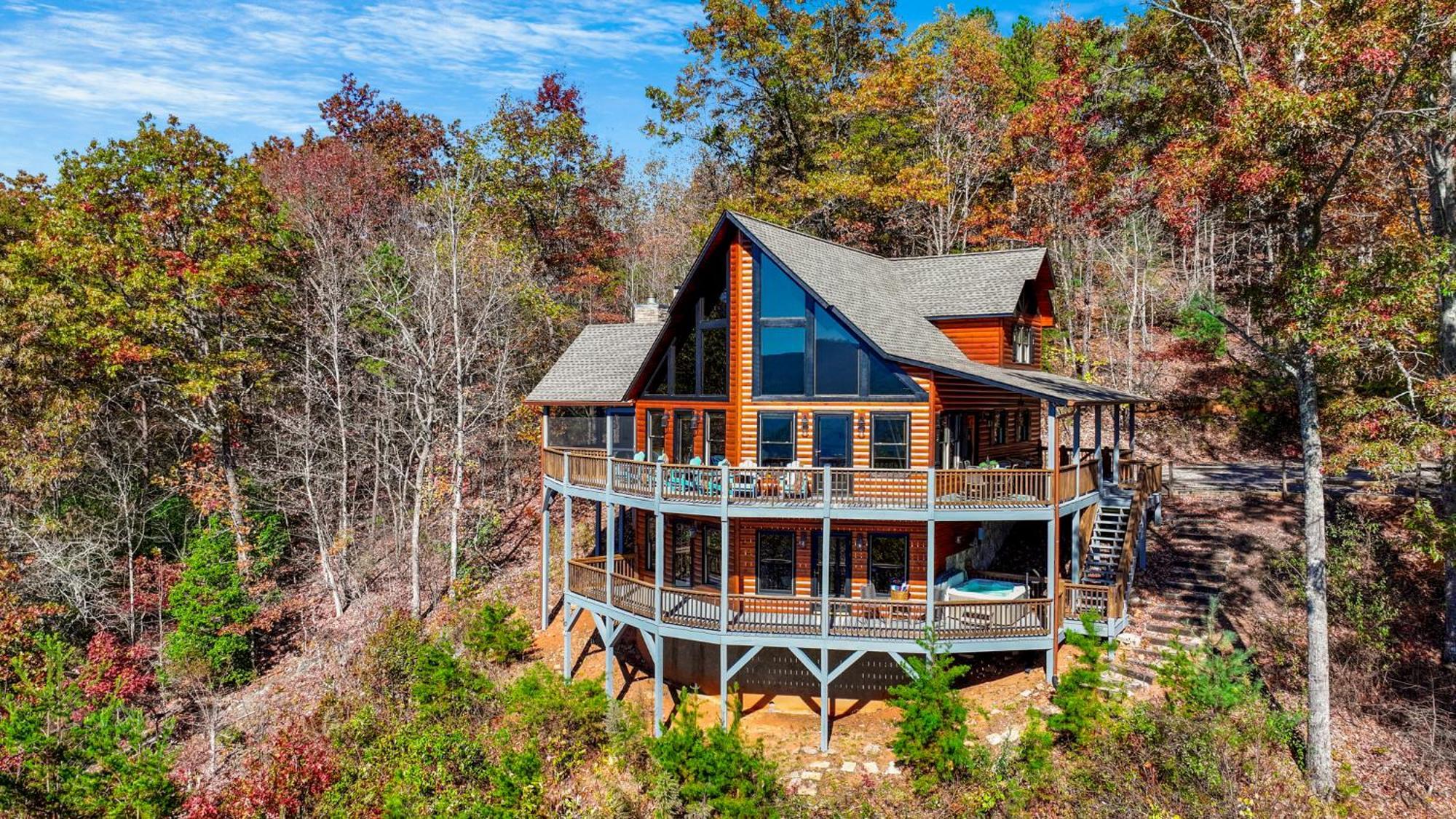 Three Bears Overlook Villa Epworth Exterior photo